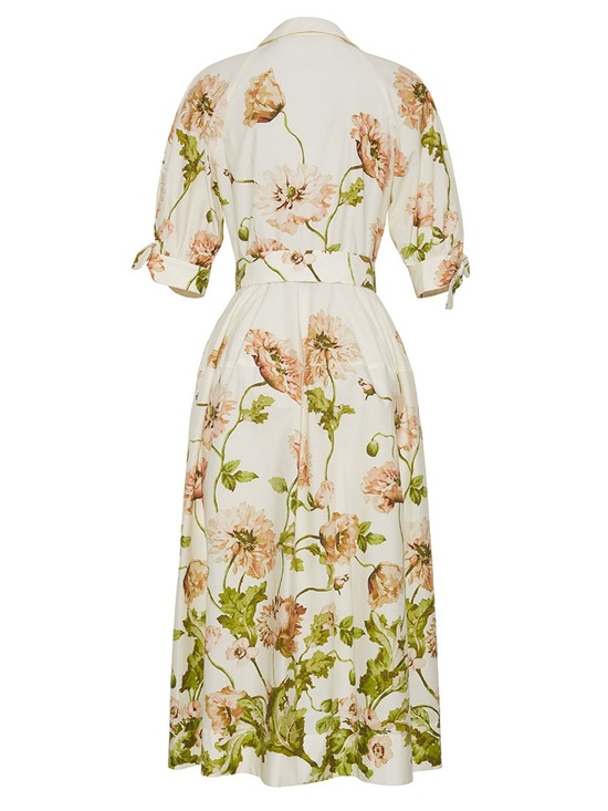 Cara Cara Caro Poplin Midi Dress $695 NEW without tag - Picture 7 of 9